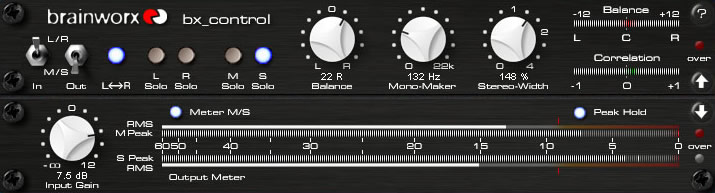 Brainworx BX Control VST RTAS 1.0.9 Brainworx BX Control VST RTAS 1.0.9