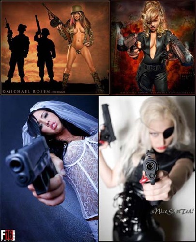 Armed Girls Vol.1 Creative Photos Mix